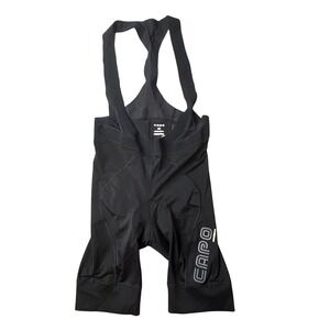 Capo Cycling Bib Shorts Mens M Black Padded Made in Italy Compression Road Bike